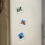 Clear Acrylic Magnetic Picture Holder Set 5pcs 7