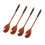 Wooden Spoons Tableware Set 4 Pieces 9.3 x 1.6 Inches 8