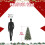 Artificial Christmas Tree PE/PVC 4ft 747 tips with red 2