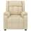 VidaXL vidaXL Relaxsessel Creme Stoff 5