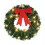 Pre-lit Christmas Wreath 16 Inch Artificial Green with 20 2