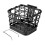 Electric Bike Front Basket with Cover and Bend Bracket 2