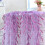Bifavgk Willow Voile Sheer Curtain Panel Purple 4