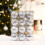 Shatterproof Christmas Balls Silver Plastic 24 pcs 1