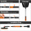 Snow Brush & Ice Scraper 49.3 inch Extendable with Pivoting 4