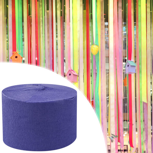 Crepe Paper Roll Bright 1.8 in x 82 ft 1