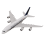 A380 Plane Model High Simulation Toy 1:400 4