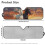 Cool Horse Windshield Sun Shade UV Heat Protection 5