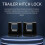 Trailer Hitch Coupler Lock Set 1/4 Inch Pin 3/4 Span 4