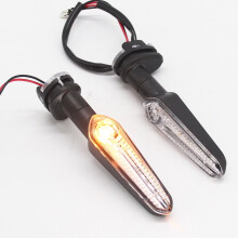 Motorcycle LED Turn Signal Light Amber 1 Pair