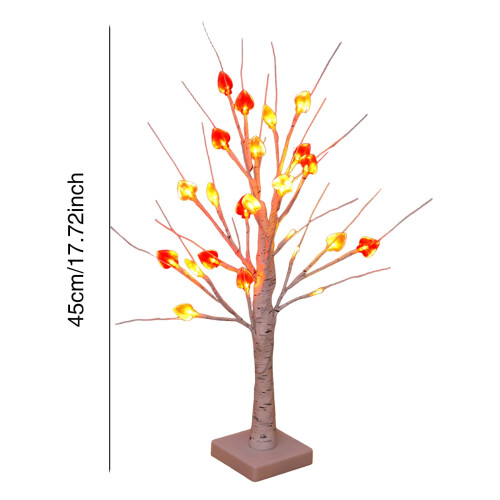 Mini sapin LED 45 cm avec minuterie (1 pièce) 2