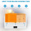LED RV Porch Light 12V with Switch Clear Amber Lens 3