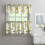 Yellow Lemon Kitchen Curtains and Valance Set 3-Piece Rod 2