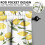 Yellow Lemon Kitchen Curtains and Valance Set 3-Piece Rod 5
