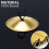 Finger Cymbals Brass Gold 4 Pieces 5.3 cm 4