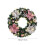 Pre-lit Christmas Wreath 12 Inch Artificial Green with 20 3
