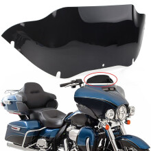Wave Windshield ABS for Harley Touring 96-13 9.5 inch