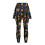 Women's Sun Moon Stars Skort with Leggings 1