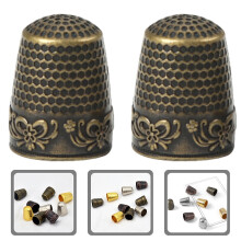 Sewing Thimble Retro Copper 10 Pieces