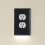 GuideLight 2 LED Night Light Wall Plate Almond 2-Pack 1