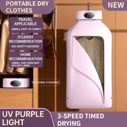 Portable Clothes Dryer 600W with Timer 2
