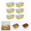 Raindrops Aluminum Foil Food Containers with Lids 6 Pack 3