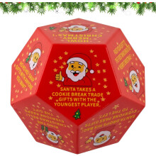 Oversized Christmas Gift Exchange Dice 4 Inch