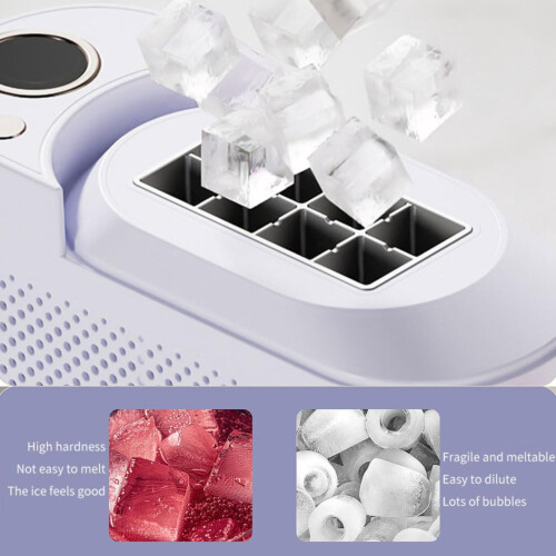 Countertop Ice Maker with Self-Cleaning Function, 8 Cubes 2