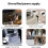Countertop Ice Maker with Self-Cleaning Function, 8 Cubes 4