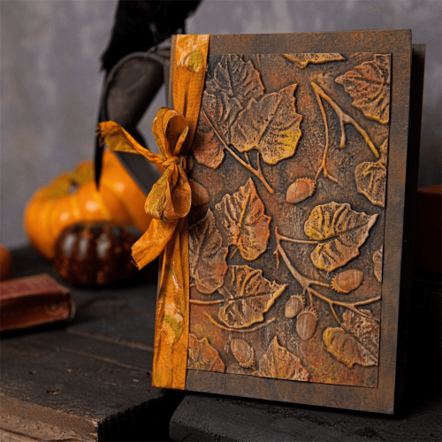 3D Embossing Folder Leaves and Fruits for Card Making 2