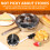Stainless Steel Egg Poacher Pan with 6 Cups 6