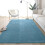 European solid color living room rug thickened washable 1