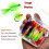 Crystal Flash Tinsel Chenille Line Thread Cactus Yarn 15PCS 5