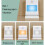 Wireless Doorbell Vibrating Colorful Flashing Lithium 6