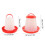 Plastic Automatic Chick Waterer and Feeder 1 Set 2