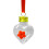 EARKITY Bird Buddy Feeder Jar Heart-Shaped Hanging 2