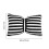 Polka Dot Bow Lumbar Pillow 19.6x13 Inches Detachable 2