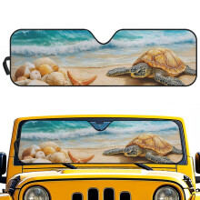 Windshield Sun Shade for Jeep Wrangler 2007–2023 Starfish