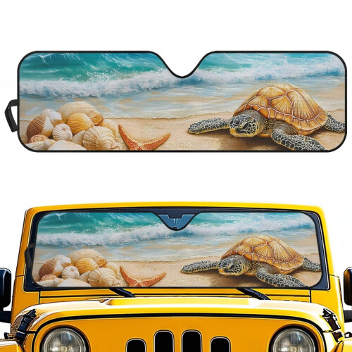 Windshield Sun Shade for Jeep Wrangler 2007–2023 Starfish