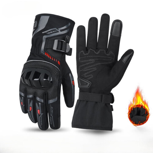 Motorcycle Gloves Winter Waterproof Windproof Cold Resistant