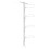 Vertical Ball Rack Durable Standing or Wall-Mount for 4