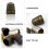 Sewing Thimble Retro Copper 10 Pieces 2