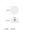 Rotary Knobs Transparent Acrylic Guitar Parts 4 Pcs 5