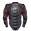 Men's Motorcycle Leather Jacket with Spine and Chest 3