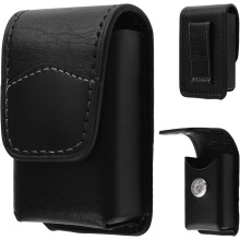 Folding Spectacle Case Leather Waist-Mounted 1 Pack