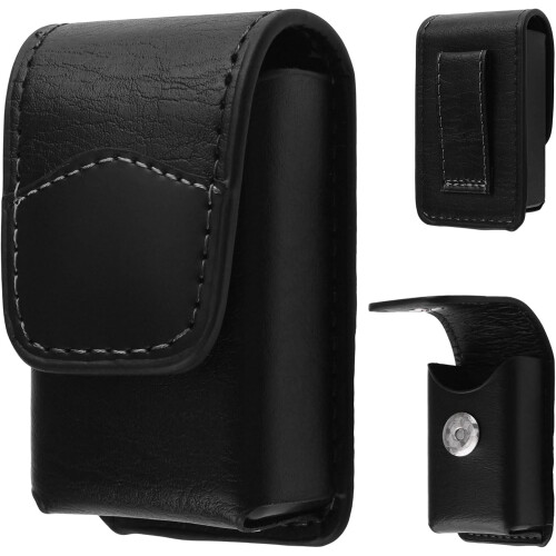 Folding Spectacle Case Leather Waist-Mounted 1 Pack
