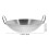 Non-Stick Stainless Steel Wok Double Handle 8