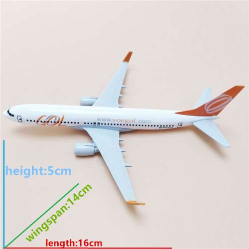 GOL 737 Alloy Aircraft Model 1/400 Scale 16cm 2
