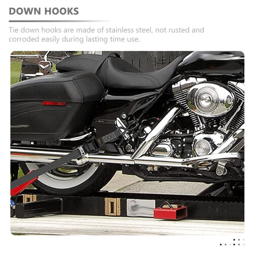 Tie Down Anchor Hooks Black 10 pcs 1