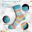 PUMIER Women's Wool Crew Socks Warm Thick Soft 5